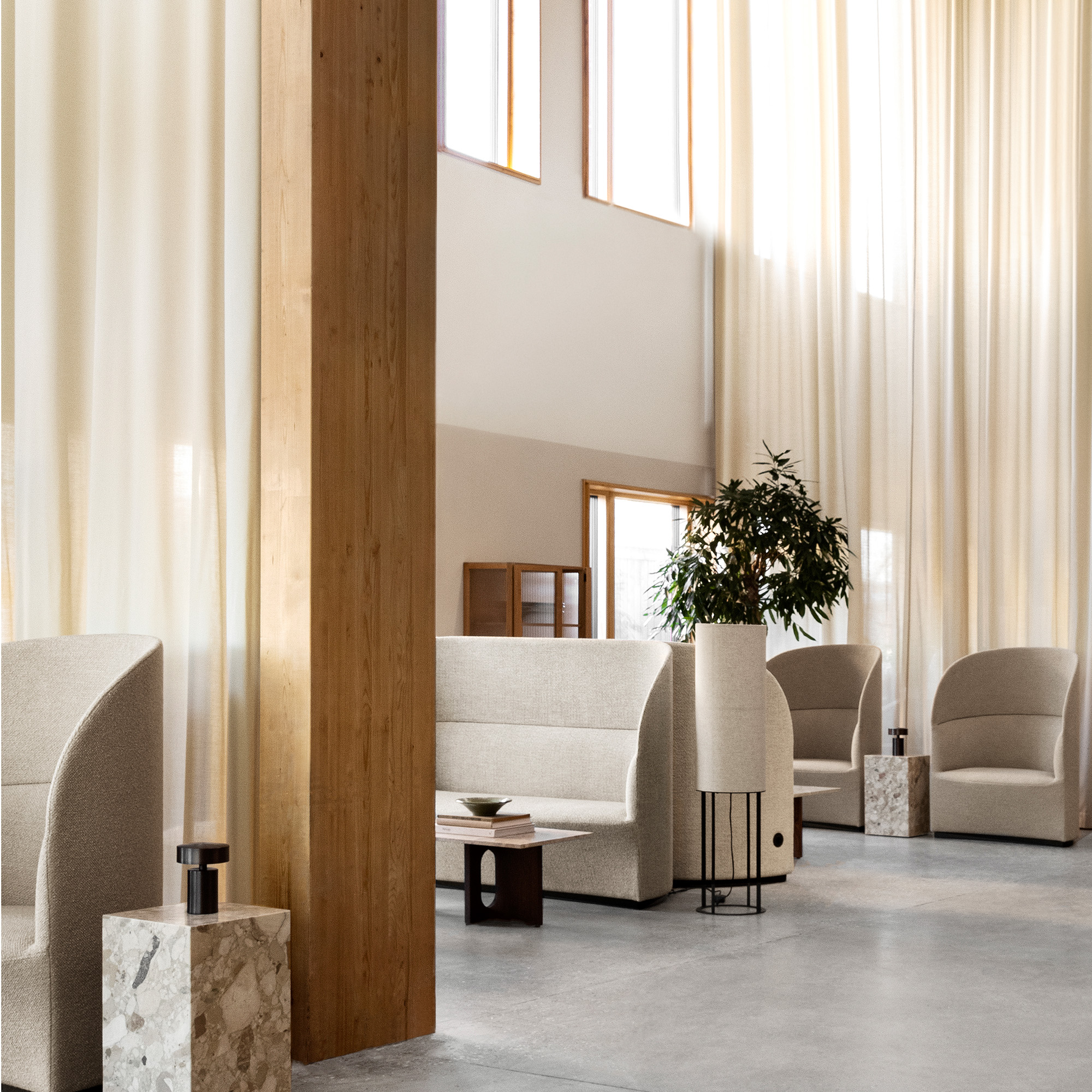MENU_Tearoom_Sofa_High_Back_Tearoom_Lounge_Chair_High_Back_Hashira_Floor_Lamp_High_Co_Bar_Chair_Plinth_Tall