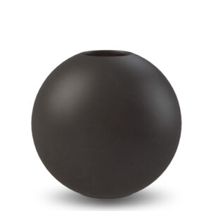 Ball vase 30cm, black