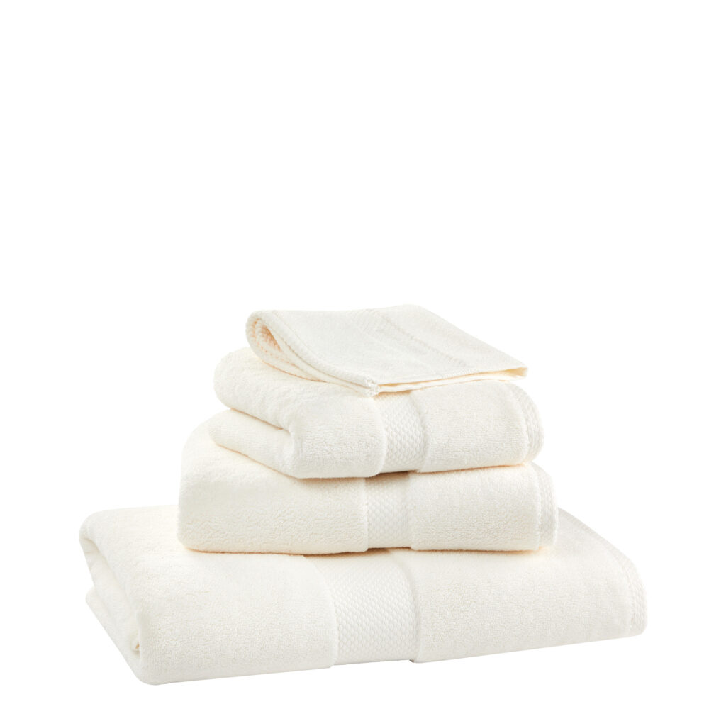 Avenue towel, Alabaster - Lartusihome.com