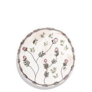 Midnight Flowers taldrik 20cm, Mirtillo Nude