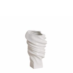 Squall Vase 15cm, white