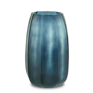 Koonam Vaas 40cm, Ocean Blue/Indigo