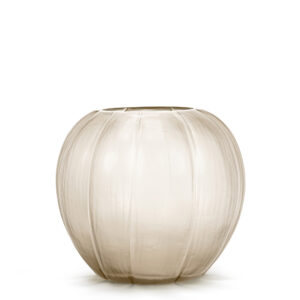 Lalibela Vaas 20cm, Smoke Grey