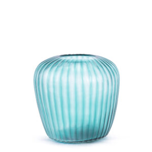 Melrose Vaas 22cm, Petrol