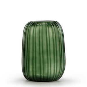 Erongo Vaas 29cm, Light Steel Grey/Black Steel Grey