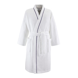 Croisiere hommikumantel, valge/tumesinine